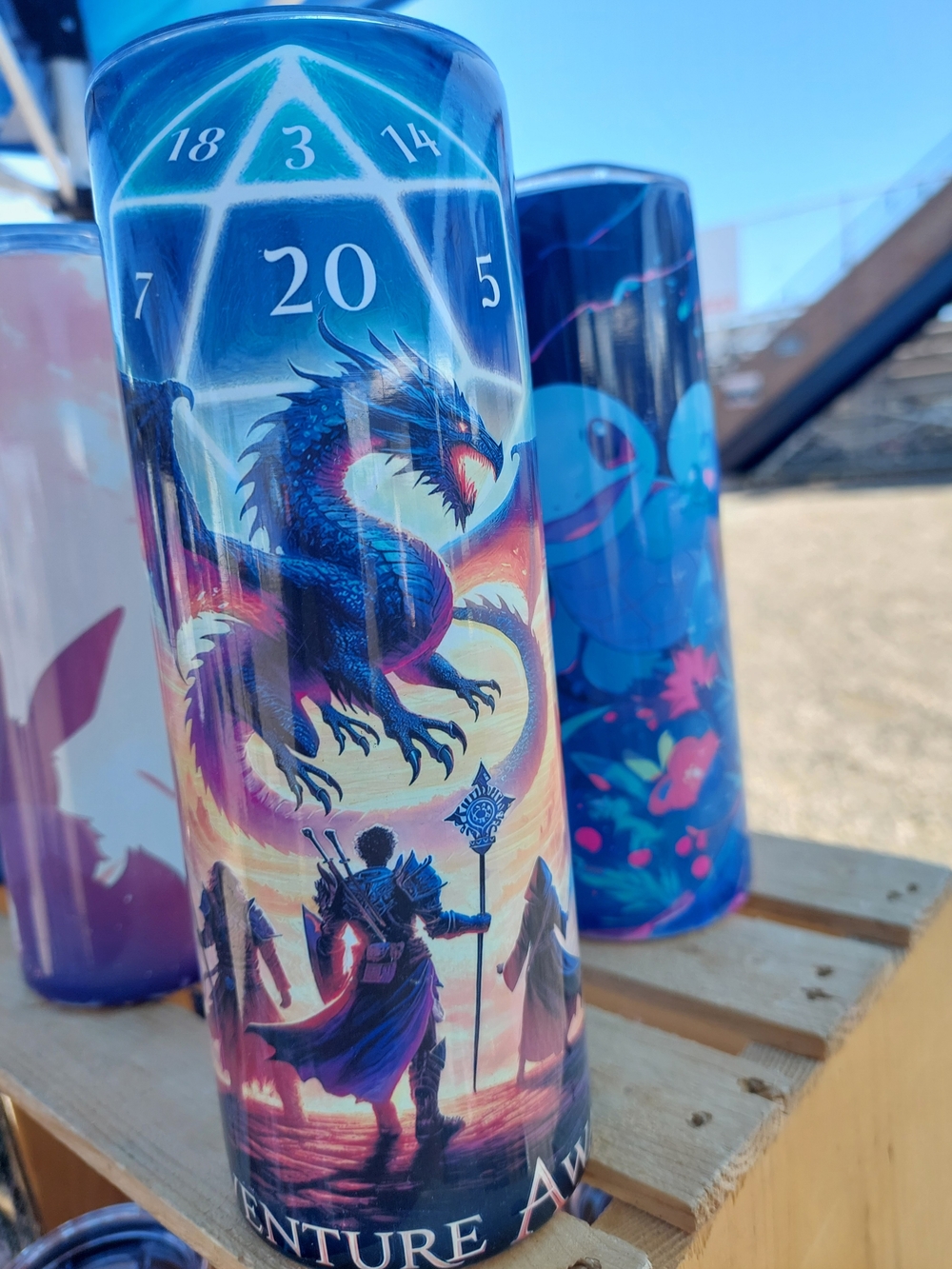 Blue Dragon Adventure Party Tumbler - Home Party Supplies